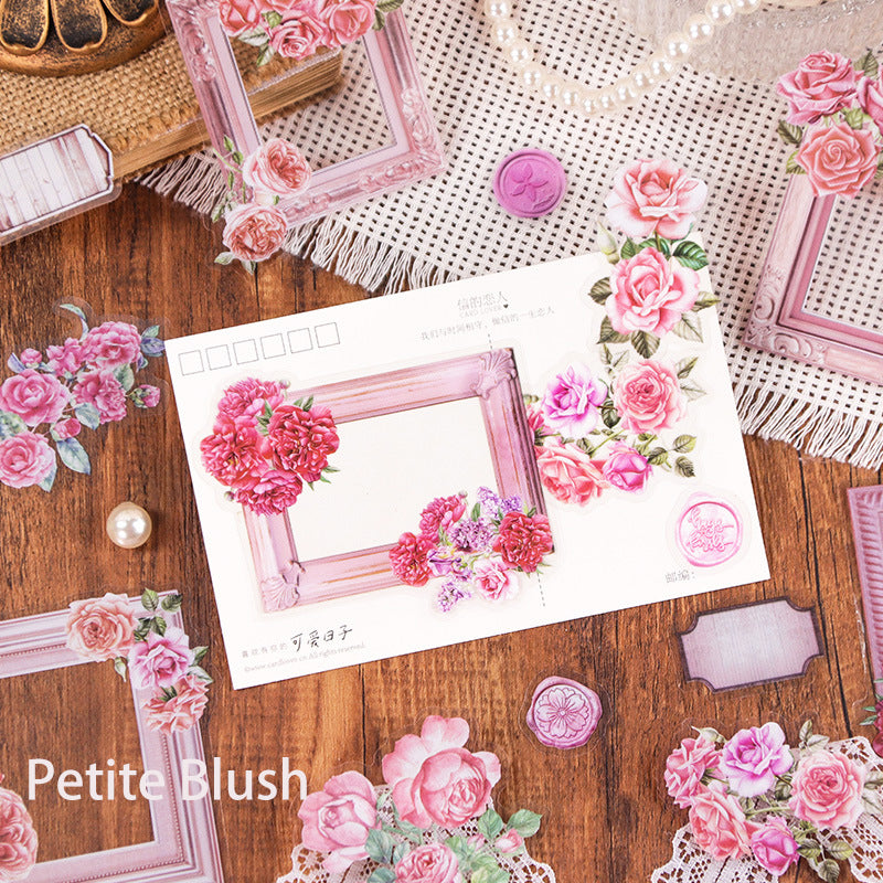Floral Elements Journaling Sticker Pack - Botanical Decor Bundle
