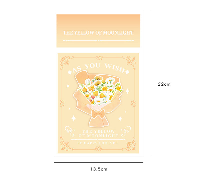 Tulip Flower Card with Rhinestones - DIY Handcrafted Pop-Up Greeting Card Kit