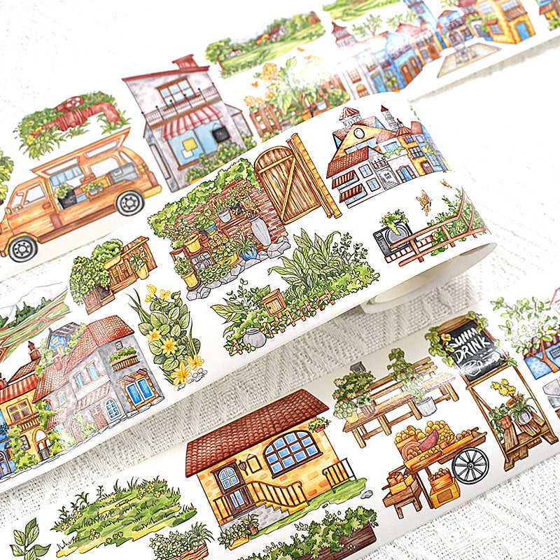 Landscaping Foundation Washi Tape