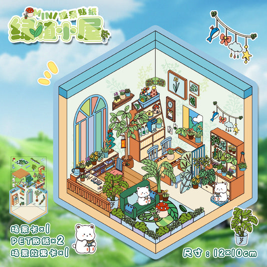 Mini World Stickers: Build Adorable 3D Dioramas Anywhere