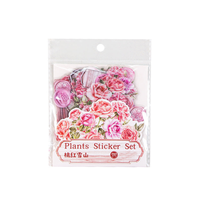 Floral Elements Journaling Sticker Pack - Botanical Decor Bundle
