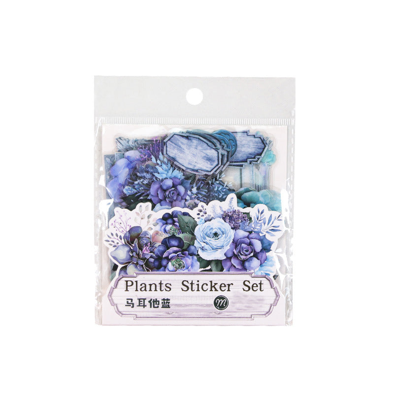 Floral Elements Journaling Sticker Pack - Botanical Decor Bundle