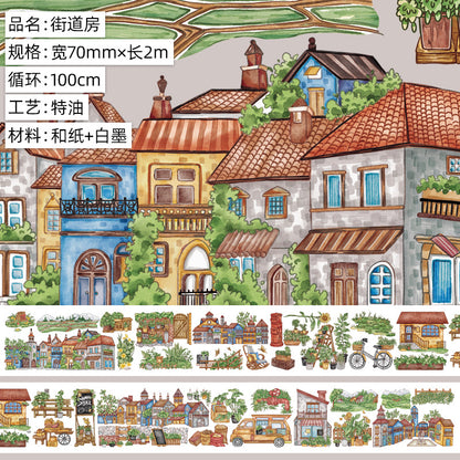 Landscaping Foundation Washi Tape